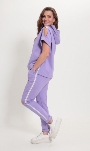 TAiER 1106 Брючный костюм (фиолетовый)
